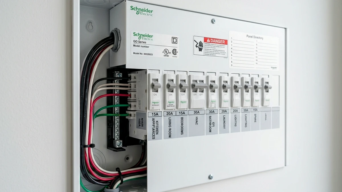 Odeur de brûlé au tableau électrique : Danger immédiat et réflexes