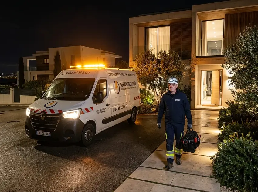 Dépannage électrique d'urgence AideElec24 Marseille
